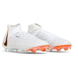 Nike Phantom Luna Elite FG "White Total Orange" W Size 5 NWT FN8405-101 Soccer
